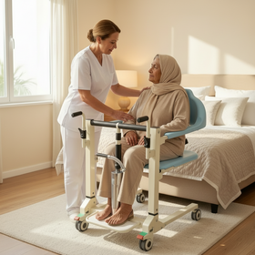 Fauteuil de transfert pour aidants et professionnels